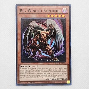 Big-Winged Berfomet - DUNE-EN004 - NM/VLP - Super Rare - 1st ed - Yugioh - Picture 1 of 2