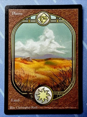 Plains - Land - Unglued 84/94 VINTAGE Magic The Gathering 1998 - Image 1 of 4