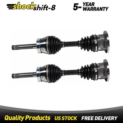 Conjunto de eixo conjunto dianteiro CV LH RH par para Infiniti QX4 base Sport 3.3L 3.5L V6 - Imagem 1 de 2