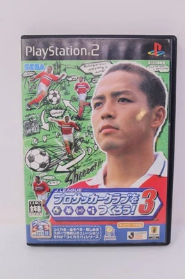 J.League Pro Soccer Club O Tsukurou! 3 Playstation 2 PS2 Japan Region Lock - Image 1 of 3