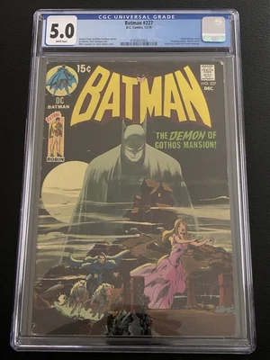 Batman #227 CGC 5.0 Detective Comics #31 Homage Neal Adams Cover 1970 White WP - Image 1 of 3