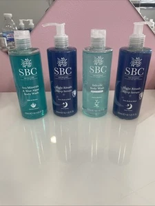 4 X 300ml SBC MIX & MATCH Sleep Serum / Salicylic wash / Sea Minerals body wash - Picture 1 of 4