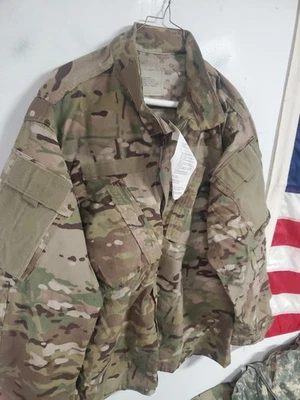 Large Regular US ARMY ISSUE  MULTICAM  -  FLAME RESISTANT New  Tags jacket top - Image 1 of 4