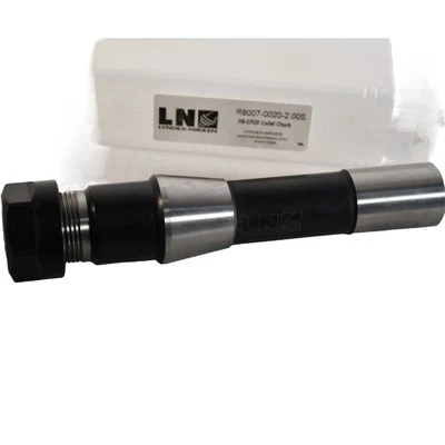 NUEVO Portabrocas Lyndex-Nikken R8007-0020-2.00S, tuerca hexagonal, R8, 0,5 mm 6"" OAL  Foto 1 de 4