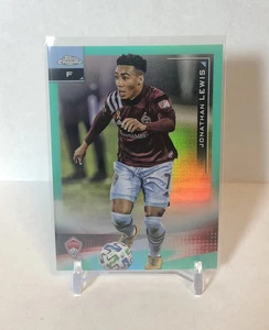 2021 Topps Chrome MLS Aqua Refractor #128 Jonathan Lewis /299 - M/NM - Picture 1 of 1