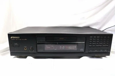 Sansui CD-α317R CD Player Dual MASH DAC Motorized Headphone Volume FullyFunction - Image 1 of 4