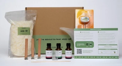 Luxury Scented Candle Making Kit, DIY Candle Kits for Adults, 600gm Soy Wax, - Image 1 of 4