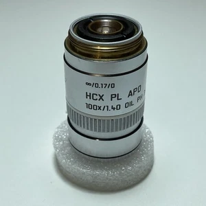 Objetivo Microscopio Leica HCX PL APO 100x PH3 Microscope Objective - Imagen 1 de 6