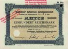 Neudammer Hutfabriken Fritz Schwarzkopf Jahn 1929 Neudamm Neumark Debno 100 RM