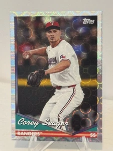 2024 Topps Archives Baseball- Corey Seager Endcap Target Foil #263 Rangers - Picture 1 of 2