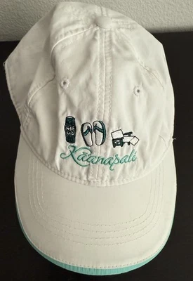 Gorra de golf vintage Hawaii para mujer sombrero blanco Kaanapali Maui Beach Kate Lord UPF 50+ Foto 1 de 4