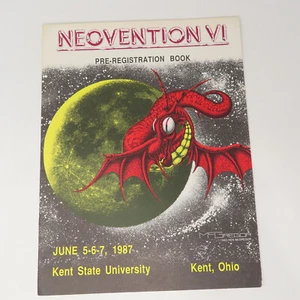 NEOVENTION VI - Vintage 1987 Official Pre-Registration Brochure TSR D&D Kent St - Picture 1 of 8