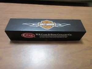 Case XX 2016 USA Nuovo con scatola Coltello a lama fissa Jigged corno di bufalo Harley Davidson - Foto 1 di 14