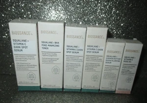 Lot of 6 - Biossance SQUALANE, Serum, Toner, Rose Oil Travel Size NIB - Picture 1 of 1