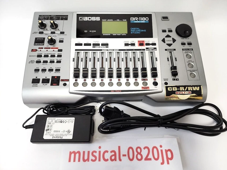 Boss BR-1180 CD Digital Recording Studio Multi Track Recorder  - Image 1 of 4