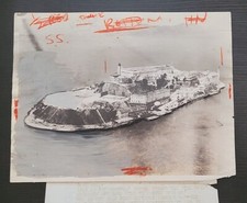 VINTAGE 1933 ALCATRAZ ISLAND UNITED STATES PENITENTIARY VINTAGE ORIGINAL PHOTO