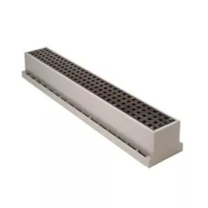 Tuf-Tite Black Heavy Duty Trench Channel Drain & Grate - Highway Grade - 3' - Picture 1 of 1