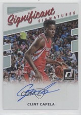 2017-18 Panini Donruss Significant Signatures Clint Capela #SS-CC.1 Auto