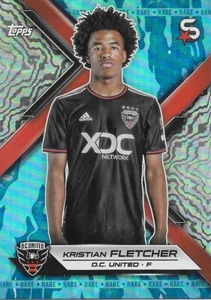 2024 Topps Superstars MLS KRISTIAN FLETCHER Raro Lámina Azul -D.C. UNIDO- #53 - Imagen 1 de 1