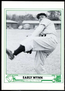 Early Wynn Card 1985 TCMA Playball 1947 #10 