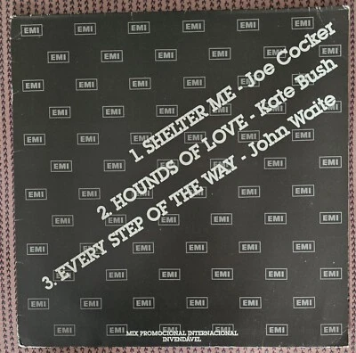 KATE BUSH HOUNDS OF LOVE  ONE OF 7 TRACKS ON RARE 12 INCH BRAZIL PROMO -ONLY EP - Image 1 of 4