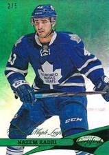 2012-13 Certified MIRROR EMERALD #43 NAZEM KADRI - x/5!!! Toronto Maple Leafs