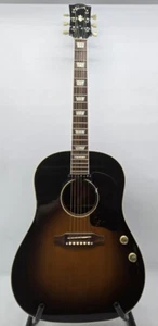 Gibson J-160 E Right-Handed 6-String Acoustic Guitar Sunburst (13684141) - Picture 1 of 9