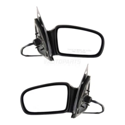 New Left and Right Power Mirror Manual Folding Fits 1995-2005 Chevrolet Cavalier - Image 1 of 4