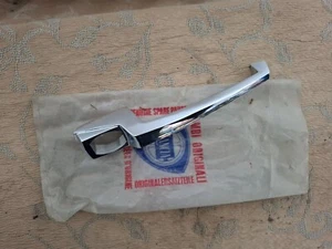 NOS GENUINE LANCIA EXTERNAL CHROME DOOR HANDLE FULVIA SEDAN 2C BERLINA - Picture 1 of 5