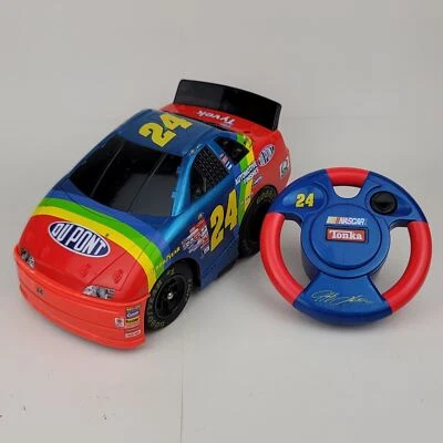 Vintage 1999 Hasbro Jeff Gordon RC Race Car #24 Tonka w/ Remote - TESTED/WORKING - Image 1 of 4
