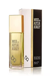 Alyssa Ashley Musk Eau De Toilette Spray 3.4 Ounces - Picture 1 of 1
