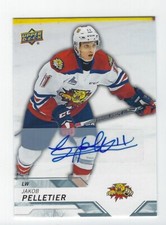 2018-19 Upper Deck CHL #64 Jakob Pelletier autograph