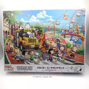Jigsaw Puzzle Peanuts Snoopy Beachside Land 1000 pieces Epoch 12-518s - Picture 1 of 3