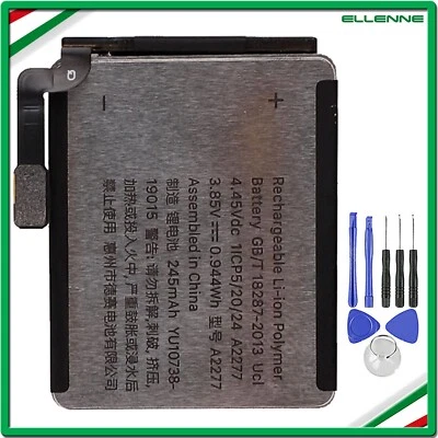 ✅ BATTERIA PER APPLE WATCH SERIE 5 GENERAZIONE 40mm IWATCH A2277 245mAh ✅ - Immagine 1 di 4