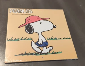 2022 Snoopy 16 month mini wall calendar 7" X 14" Good For Peanuts Collector - Picture 1 of 2