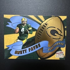 1998 Pacific Revolution Brett Favre #9 Prime Time Football Card Packers