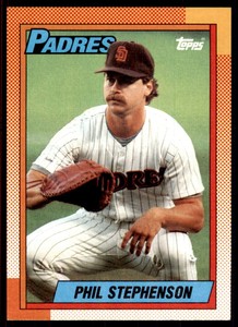 1990 Topps Phil Stephenson Baseball Cards #584