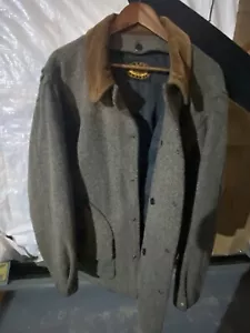 Woolrich Scheunenmantel Hausarbeit Jacke, Herren XL, Vintage Mantel ist sehr gute Qualität - Bild 1 von 8