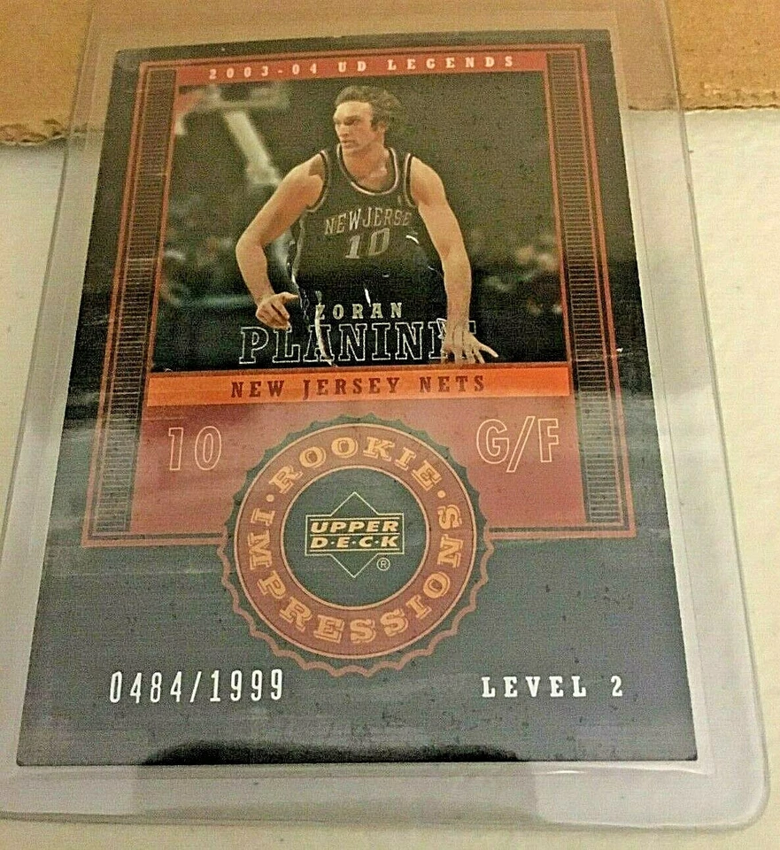 2003-04 Upper Deck UD Legends ZORAN PLANINIC /1999 - Image 1 of 1