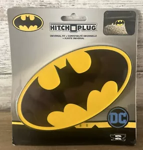 PlastiColor DC Comics Batman Logo Die Cast Metal Tow Hitch Plug Cover for Truck - Foto 1 di 2