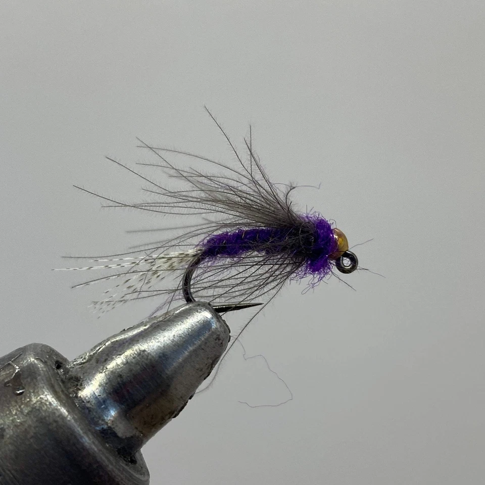 Tungsten Beadhead Jig - Duracell - Purple - Nymph - Image 1 of 1