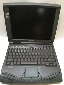 VINTAGE Compaq Armada 1530DM 12.1" Intel Pentium MMX NO BOOT -EQ - Picture 1 of 7