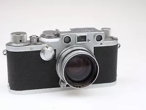 Leica III F IIIF Kamera camera mit Summitar 50mm f2 Objektiv Leitz 97185 - Bild 1 von 6