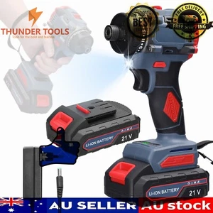 Thunder Tools 21V Multifunction Electric Screwdriver 55Nm Torque Brushless Motor - Picture 1 of 48