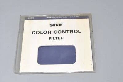 Sinar Color Control Filter CC30B 547.92.630 Sealed New Old Stock - Image 1 of 4