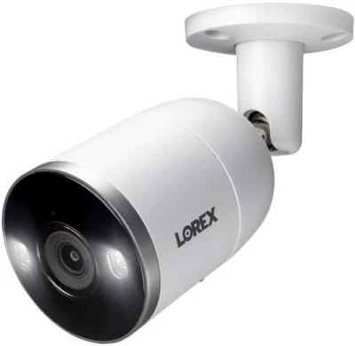 Lorex E892AB Indoor/Outdoor 4K Ultra HD Smart Deterrence IP Bullet Camera IP67-1 - Image 1 of 4