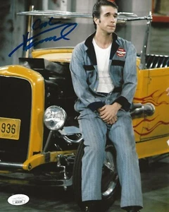 HENRY WINKLER "The Fonz" Autographed Color 8x10 Happy Days w/JSA - Picture 1 of 2
