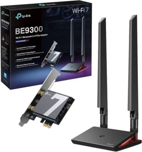 Adaptador TP Link BE9300 WiFi 7 Bluetooth PCIe Tri-Band Bluetooth 5.4 TBE550E - Imagen 1 de 1