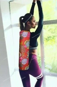 Kantha Costume Training SPORTS CottonUnisex Cross Bodies Yoga Bag Located In USA - Picture 1 of 8