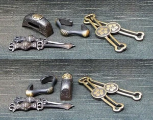 Tachi Handachi Parts Lot #211 - Japanese Sword Blade Parts Ж - Picture 1 of 4